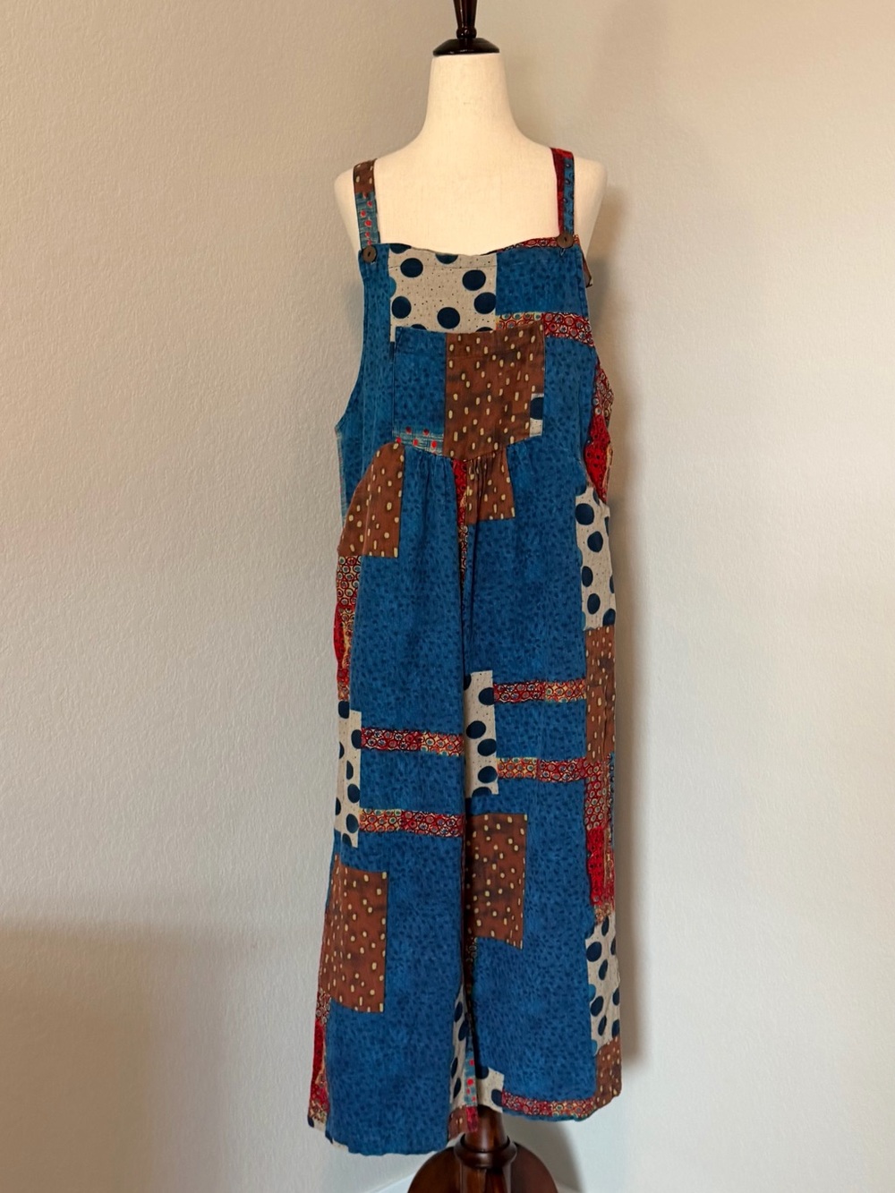 Sacred Threads Bohemian Patchwork Jumpsuit / Overalls